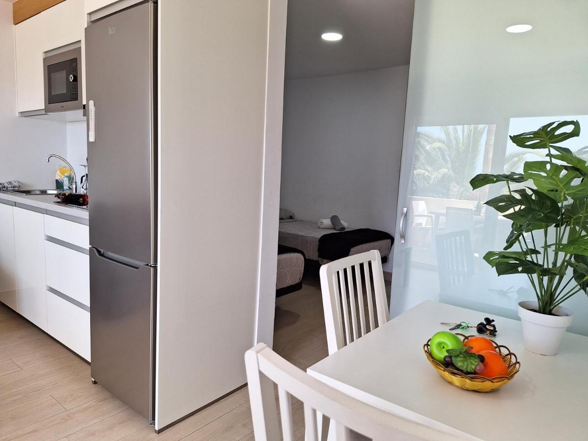 White And Quiet! Modern Apartment In San Agustin San Bartolomé Eksteriør billede
